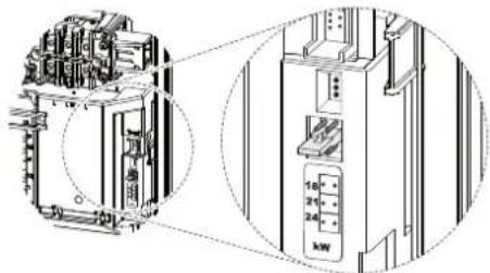 AEG DDLE Basis 27 - DDLE Basis 18/21/24: Déplacement du pont de codage - 1