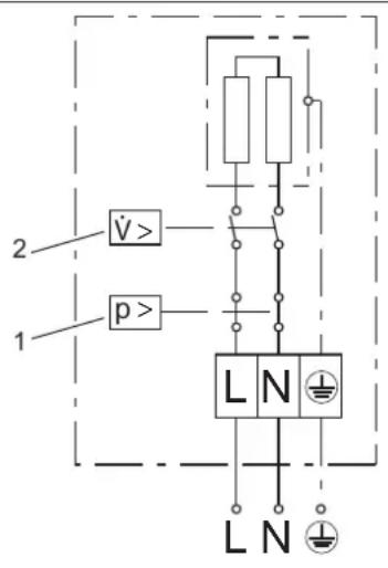 AEG MTD 570 - Elektriciteitsschema - 1