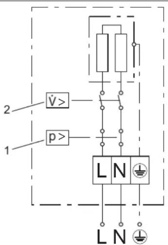 AEG MTD 570 - Schéma elektrického zapojeni - 1