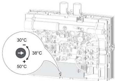 AEG MTE 650 - Maximale Temperatur einstellen - 1