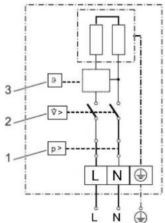 AEG MTE 650 - Elektroschaltplan - 1