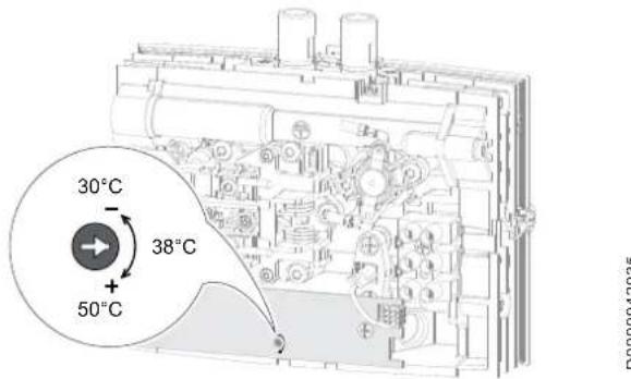 AEG MTE 650 - Maximale temperatuur instellen - 1