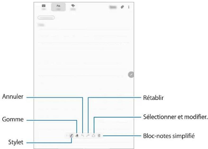 SAMSUNG Galaxy Tab Active 2 - Rédiger des notes en mode manuscrit - 1