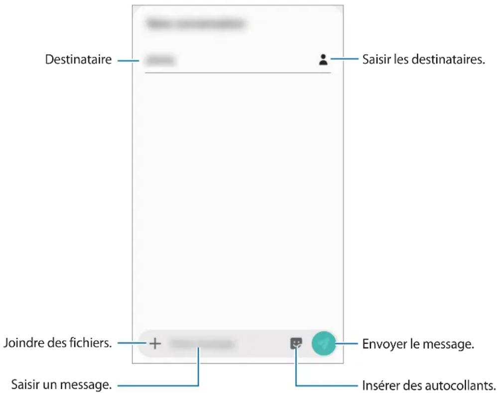 SAMSUNG Galaxy Tab Active 2 - Envoyer des messages - 2