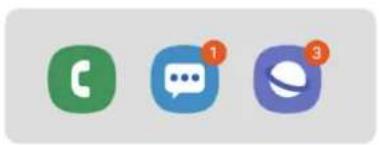 SAMSUNG Galaxy Tab Active 2 - Badges d'icône d'application - 1