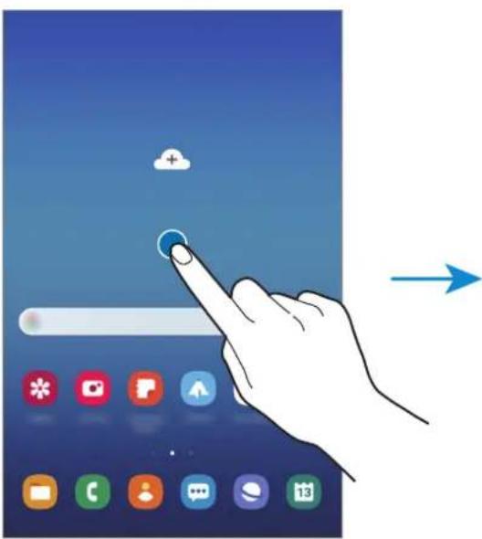 SAMSUNG Galaxy Tab Active 2 - Modifier l'écran d'accueil - 1