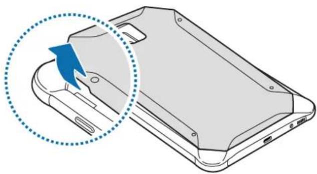 SAMSUNG Galaxy Tab Active 2 - Installer la batterie - 1