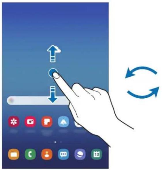 SAMSUNG Galaxy Tab Active 2 - Passer de l'écran d'accueil à la liste des applications - 1