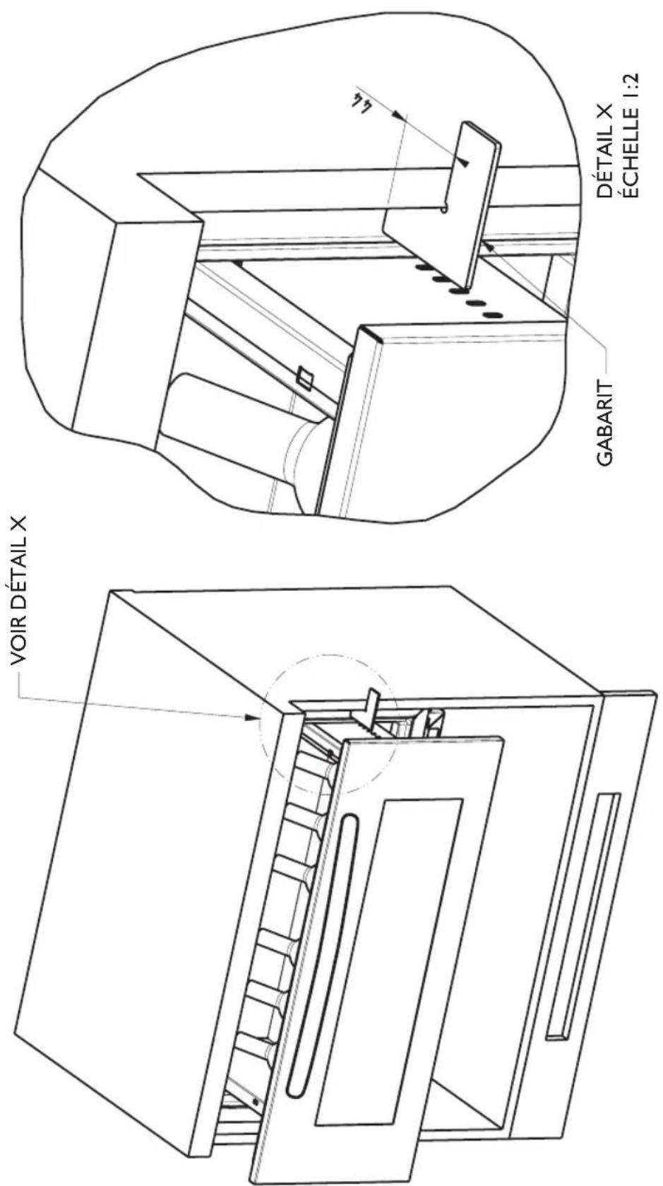 KITCHENAID KRWS 9010 - NE PAS INSTALLER LE TIROIR-CELLIER EN COLONNE. NE PAS INSTALLER LE TIROIR-CELLIER SÉPARÉMENT OU DANS UN MEUBLE À PART. - 11