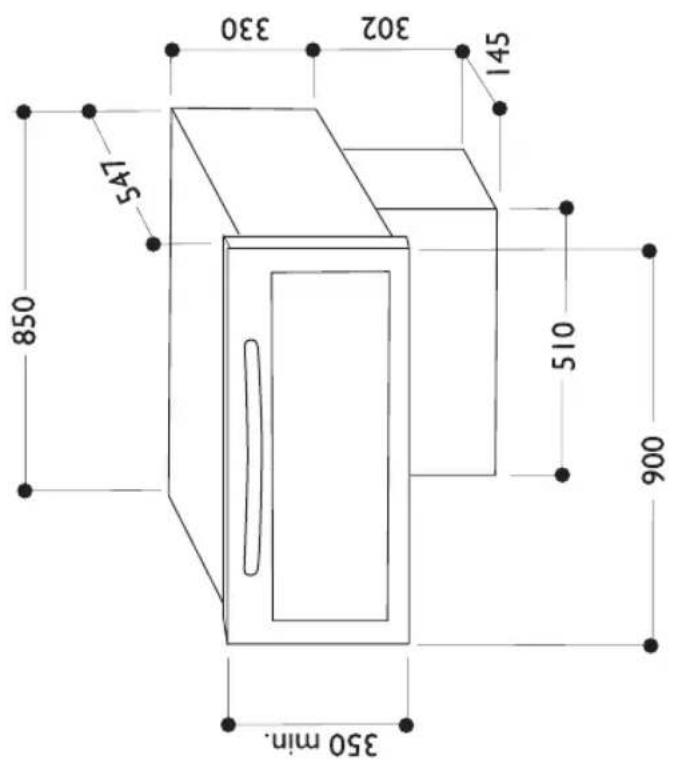 KITCHENAID KRWS 9010 - NE PAS INSTALLER LE TIROIR-CELLIER EN COLONNE. NE PAS INSTALLER LE TIROIR-CELLIER SÉPARÉMENT OU DANS UN MEUBLE À PART. - 4