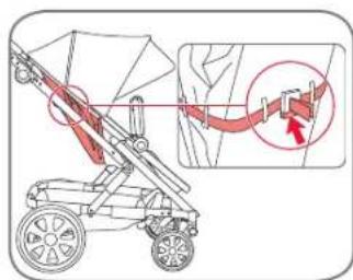 BRITAX GO NEXT - Fixation du siège sur le chassis - 3
