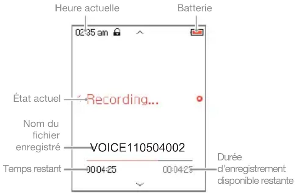 IRIVER E40 - Enregistrement - 1