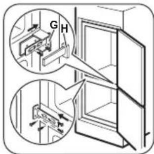 ZANUSSI ZBB28430SR - Installing the appliance - 8