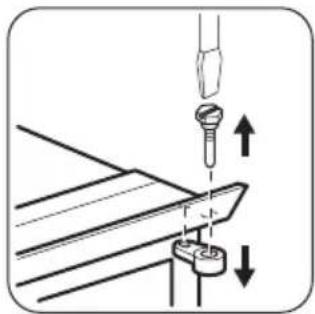 ZANUSSI ZBB28430SR - Wechsel des Türanschlags - 1