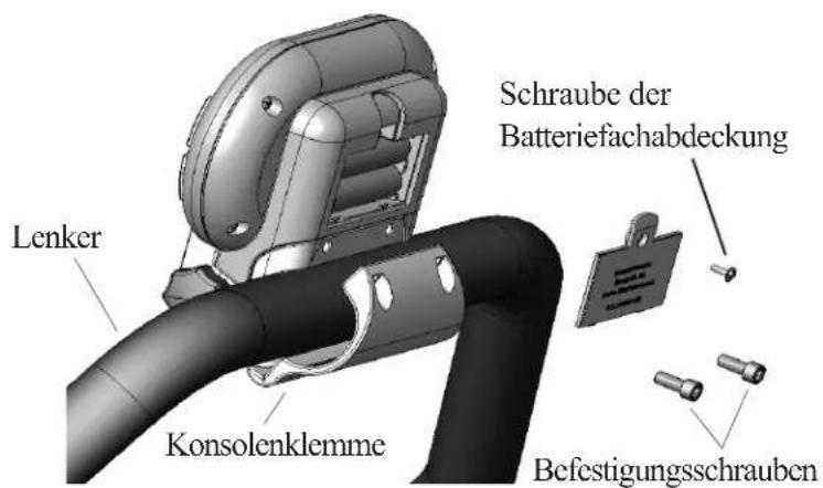 LeMond Fitness Pilot II - Installation der Konsole: - 1