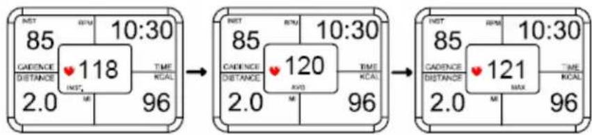 LeMond Fitness Pilot II - HR (ritmo cardiaco) - 1