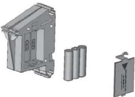 LeMond Fitness Pilot II - Installation des piles de l'émetteur : - 1