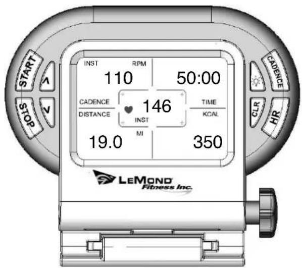 LeMond Fitness Pilot II - CADENCEMÈTRE SANS FIL POUR VÉLO D'APPARTEMENT REVMASTER LEMOND - 1