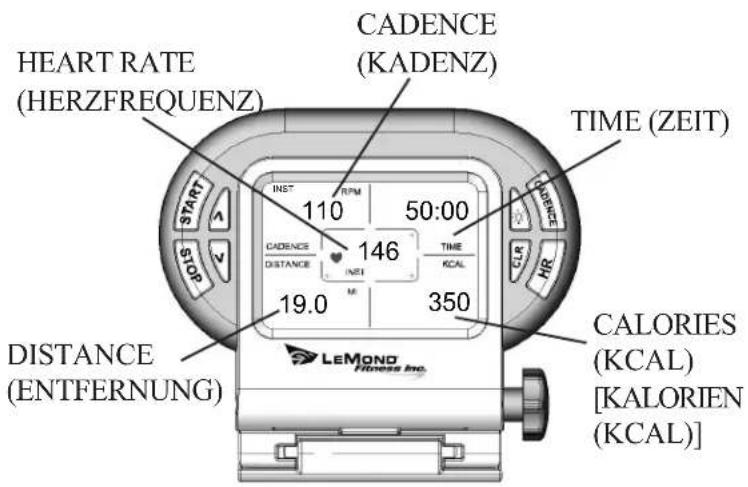 LeMond Fitness Pilot II - DISPLAY - 1
