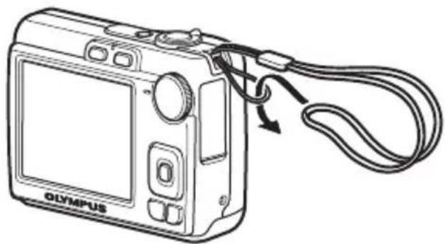OLYMPUS X775 - Colocar a correia - 1
