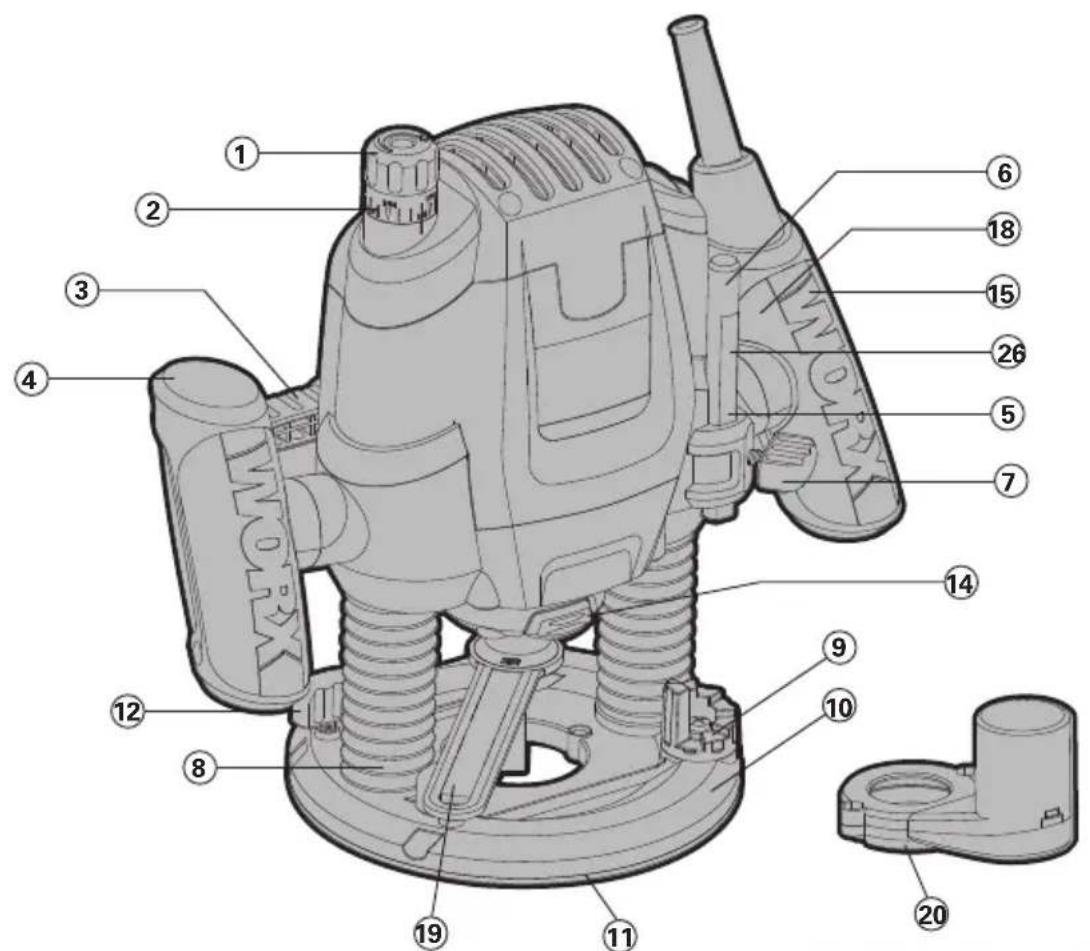 WORX WX15RT - 2