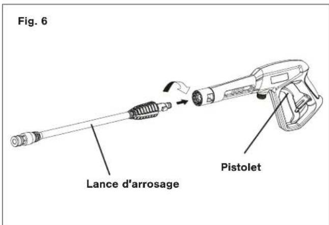 Sun Joe SPX1000 - Connectez le pistolet pulverisateur à la laveuse à pression - 1