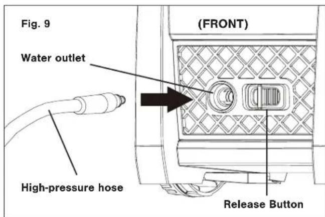 Sun Joe SPX1000 - Connect the Spray Gun to the Pressure Washer - 4