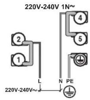 ELECTROLUX EHH6240ISK - Schéma de branchement - 2