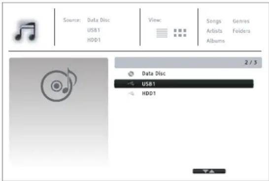 OPPO BDP105D - Lecture de fichiers musicaux - 1