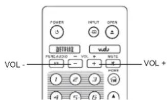 OPPO BDP103D - Contrôle du volume - 1
