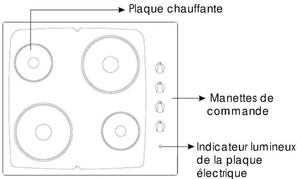 FUNIX FT4GN - PLAQUE ELECTRIQUE - 1