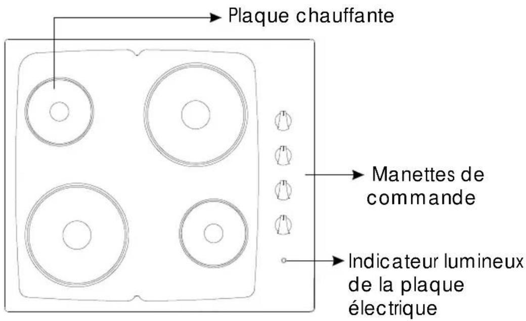 FUNIX FT4GB - PLAQUE ELECTRIQUE - 1
