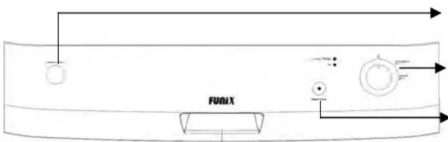 FUNIX FDW112A - MISE SOUS TENSION ET CHOIX D'UN PROGRAMME - 1