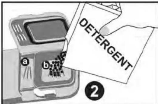 FUNIX FDW112A - Remplissage du compartment à dédTergent - 2