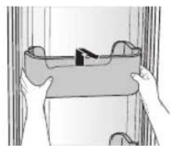 SAMSUNG RH77H90507F - RETRAIT DES ACCESSOIRES DU RÉFRIGÉRATEUR - 5