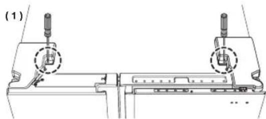 SAMSUNG RH77H90507F - DISASSEMBLE THE REFRIGERATOR DOORS - 1