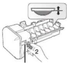 SAMSUNG RH77H90507F - Check the amount of water supplied to the ice tray. - 2