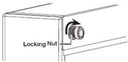 SAMSUNG RH77H90507F - HOW TO ADJUST THE REFRIGERATOR DOOR GAP (BACK) - 3