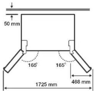 SAMSUNG RH77H90507F - Quel emplacement besoin? - 2
