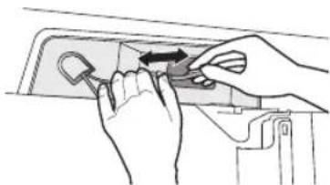SAMSUNG RH77H90507F - DÉMONTER LES PORTES DU RÉFRIGÉRATEUR (VITRINE DU COMPARTIMENT FROID) - 4