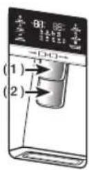 SAMSUNG RH77H90507F - Using the Water lever (2) - 1