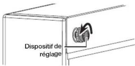 SAMSUNG RH77H90507F - RÉGLER L'INTERVALLE DE LA PORTE DU RÉFRIGÉRATEUR (PARTIE ARRÊIRE) - 2