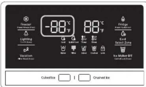 SAMSUNG RH77H90507F - Controlling the Freezer temperature - 1