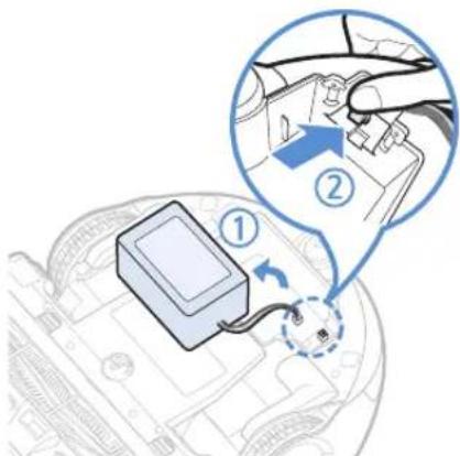 SAMSUNG VR20J9010UR - Hoe u de batterij verwijdert - 3
