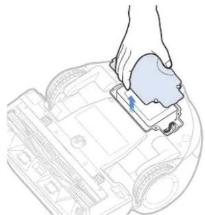 SAMSUNG VR20J9010UR - How to remove the battery - 2