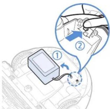 SAMSUNG VR20J9010UR - Come estrarre la batteria - 3