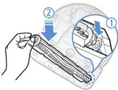 SAMSUNG VR20J9010UR - Limpieza del cepillo motorizado - 4