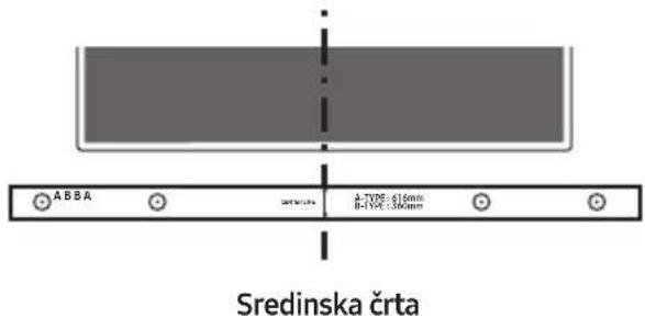 SAMSUNG HWM360 - Priročnik za namestitev na steno - 6