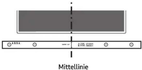 SAMSUNG HWM360 - Platzieren Sie die Montagehilfe für die - 2