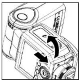 Hähnel MODUS 600RT - Montage et retrait de la batterie - 1